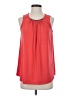 Ruby Ribbon Red Sleeveless Blouse Size S - photo 1