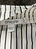 Chico's 100% Cotton Silver 3/4 Sleeve Blouse Size Lg (2) - photo 7