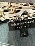 Connected Apparel Animal Print Tan Ivory Cocktail Dress Size 12 - photo 7