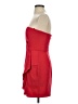 BCBGMAXAZRIA 100% Polyester Solid Red Cocktail Dress Size 4 - photo 5