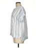 L.L.Bean 100% Cotton Blue Short Sleeve Blouse Size M - photo 5