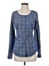 REI Blue Long Sleeve Blouse Size S - photo 1