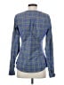 REI Blue Long Sleeve Blouse Size S - photo 2