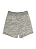 Justice Chevron-herringbone Gray Athletic Shorts Size 10 - photo 1