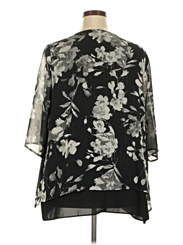 Karen Kane 3/4 Sleeve Blouse (view 2)