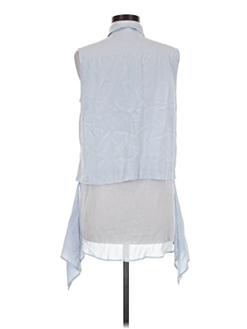DKNY Sleeveless Silk Top (view 2)