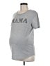 Isabel Gray Short Sleeve T-Shirt Size Med Maternity - photo 1