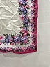 Saint Laurent Floral Ivory Vintage Scarf One size - photo 7