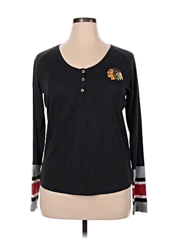 Reebok Long Sleeve Henley (view 1)