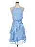 BCX 100% Polyester Blue Cocktail Dress Size XXS - photo 1