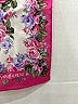 Saint Laurent Floral Ivory Vintage Scarf One size - photo 4