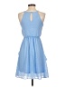 BCX 100% Polyester Blue Cocktail Dress Size XXS - photo 2
