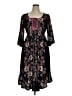 One World Paisley Black Casual Dress Size XL - photo 1