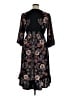 One World Paisley Black Casual Dress Size XL - photo 2