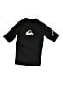 Quiksilver Black Rash Guard Size 14 - photo 1