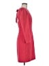 Eliza J Solid Red Cocktail Dress Size 8 - photo 4