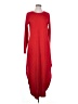 Unbranded Solid Red Casual Dress Size S - photo 1
