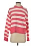 Double Zero 100% Polyester Stripes Pink Pullover Sweater Size S - photo 1