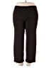 Eileen Fisher Solid Brown Active Pants Size L - photo 2