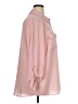 Investments 100% Polyester Pink 3/4 Sleeve Blouse Size 1X - photo 4