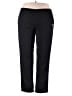 Adidas 100% Polyester Solid Black Active Pants Size XL - photo 1