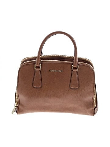 MICHAEL Michael Kors Leather Satchel (view 1)