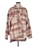 Talula Plaid Purple Coat Size M - photo 1