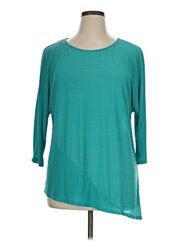 Dana Buchman 3/4 Sleeve T-Shirt (view 1)