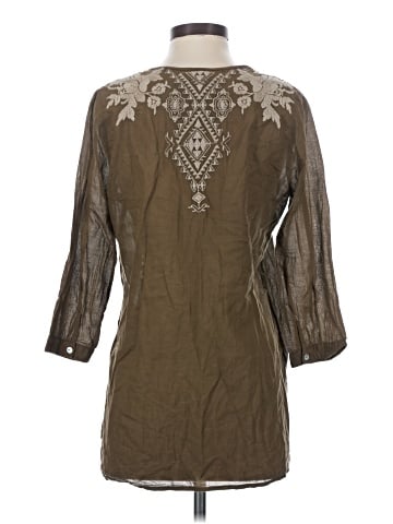 3J Workshop 3/4 Sleeve Blouse (view 2)