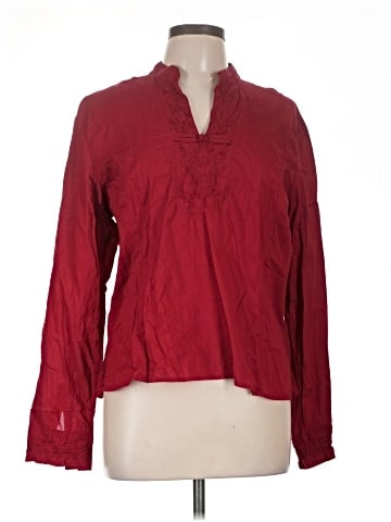 French Cuff Long Sleeve Blouse (view 1)