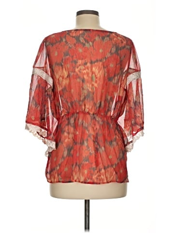Free People 3/4 Sleeve Blouse (view 2)