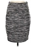 Express Tweed Gray Casual Skirt Size XS - photo 1