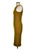 Nine West Solid Yellow Cocktail Dress Size XS - photo 5
