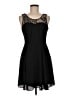 Express 100% Polyester Black Cocktail Dress Size 6 - photo 1