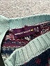 Sergent Major Chevron-herringbone Blue Pullover Sweater Size 6-12 mo - photo 3