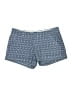 Dear John Chevron-herringbone Blue Shorts Size 33 waist - photo 1