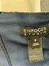 En Focus Studio 100% Polyester Stripes Gray Jumpsuit Size 6 - photo 4