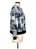St. John Color Block Graphic Blue Cardigan Size L - photo 4