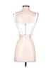 Missguided 100% Polyester White Sleeveless Blouse Size 4 - photo 2