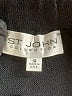 St. John Collection Solid Black Formal Skirt Size 10 - photo 4