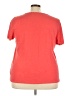Talbots 100% Cotton Red Short Sleeve Top Size 3X - photo 2