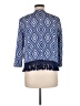 J. McLaughlin 100% Polyester Blue Jacket Size M - photo 2