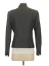 Black Label by Evan Picone 100% Polyester Gray Blazer Size 4 - photo 2