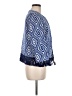 J. McLaughlin 100% Polyester Blue Jacket Size M - photo 4