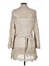 Pol 100% Polyester Tan Cardigan Size L - photo 2