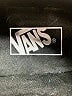 Vans Graphic Black Sneakers Size 8 - photo 3