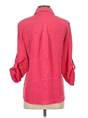 Louben 3/4 Sleeve Button-Down Shirt (view 2)