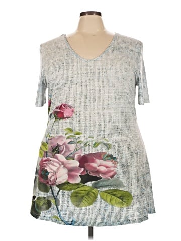 Lily by Firmiana Short Sleeve Top (view 1)