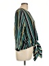By Together 100% Polyester Teal 3/4 Sleeve Blouse Size L - photo 4