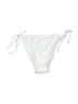 J.Crew Solid White Swimsuit Bottoms Size M - photo 1